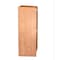 Adiroffice Wood Mobile Presentation Podium Lectern Stand with Shelves in Medium Oak ADI661-07-MEO-MK - alternate 7
